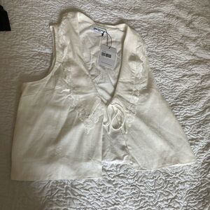 NWT Princess Polly Linen Vest